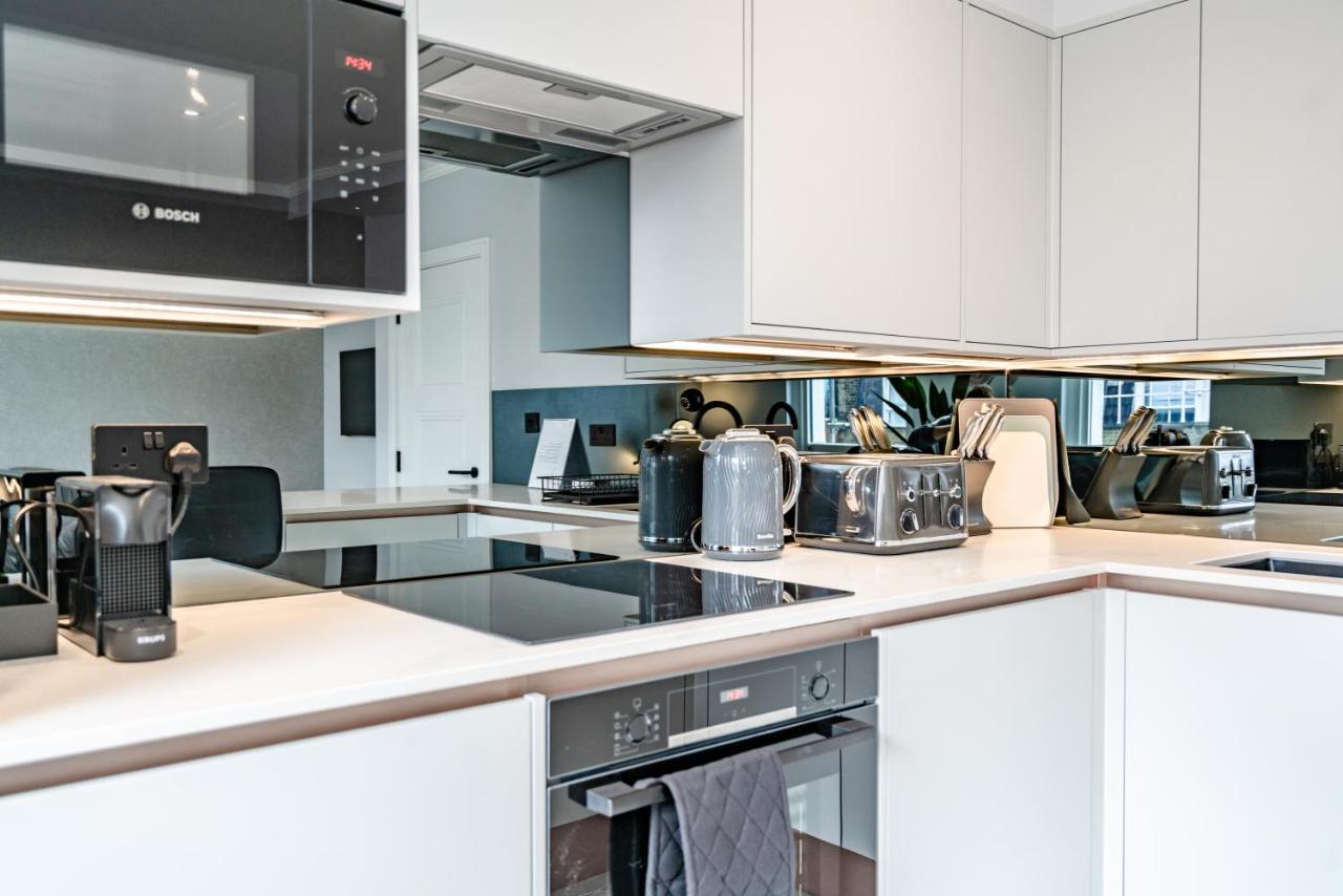 Modern & Chic One Bedroom Apartments In Fitzrovia By Sojo Stay Londra Esterno foto