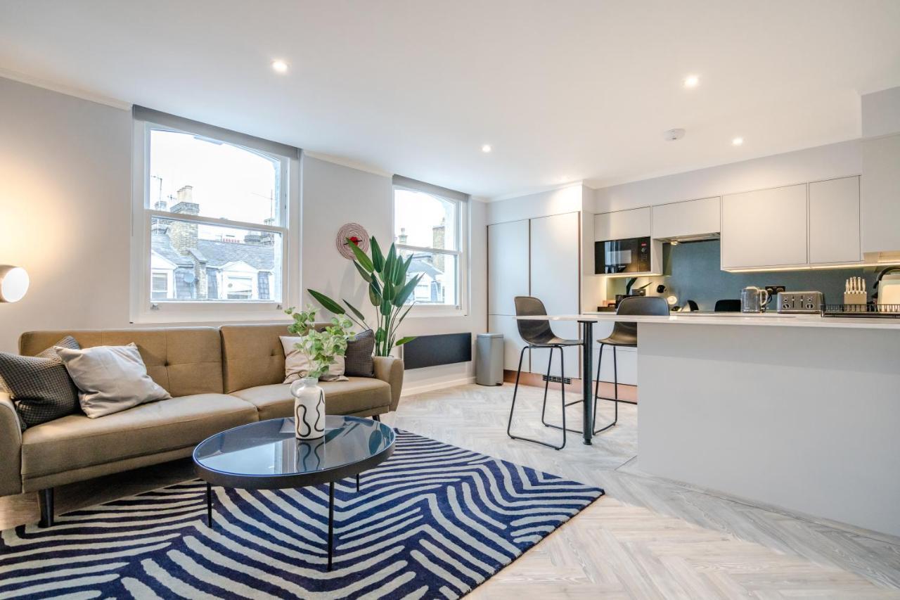Modern & Chic One Bedroom Apartments In Fitzrovia By Sojo Stay Londra Esterno foto